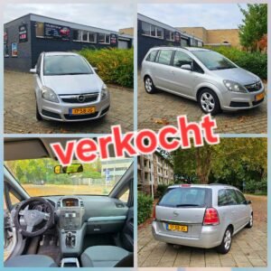 Opel zafira 7 stoelen